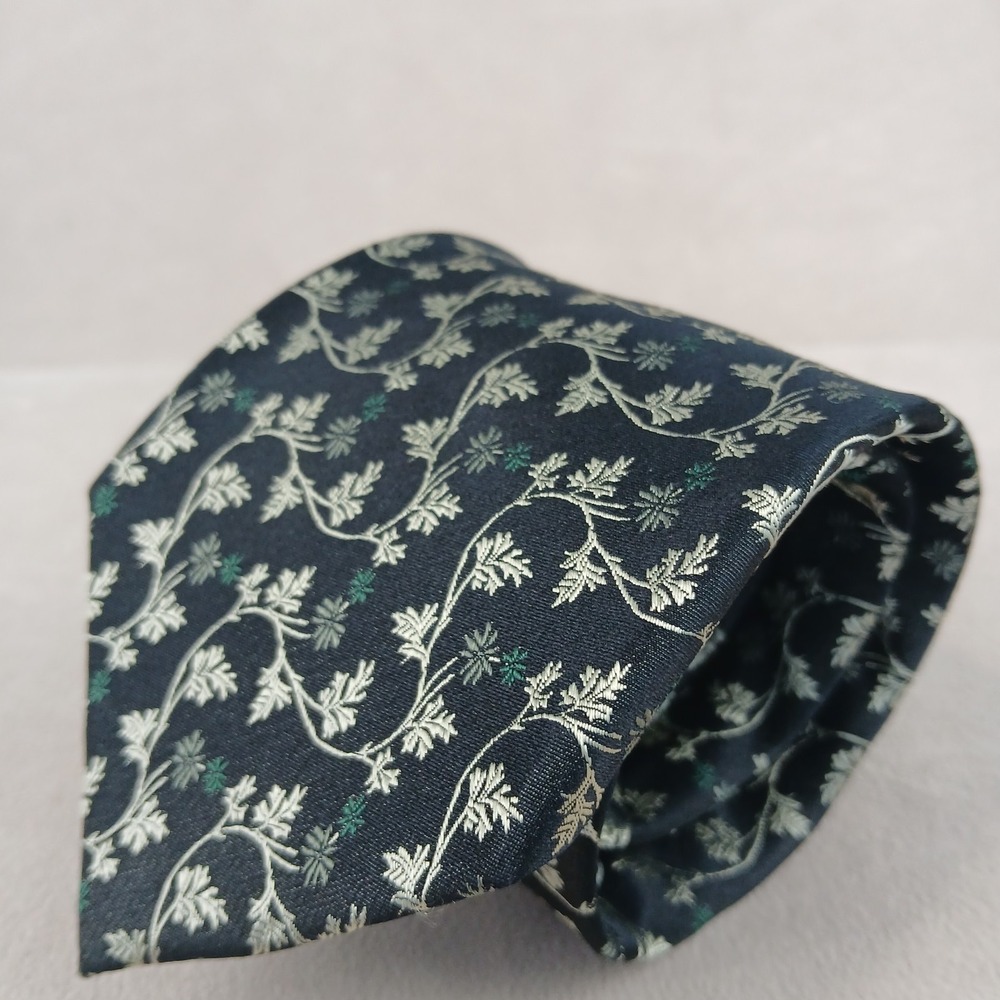Aviano 3.5x60 Mens Silk‎ Tie Jacquard Floral